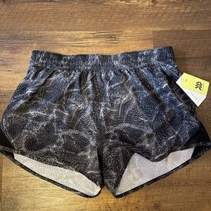 Black/grey Running Short